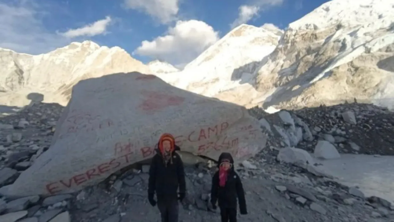 Zara 4 y/o Mt Everest 