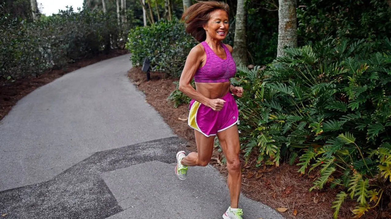League Of Her Own: 76 YO Runner Jeannie Rice Breaks World Record, Again