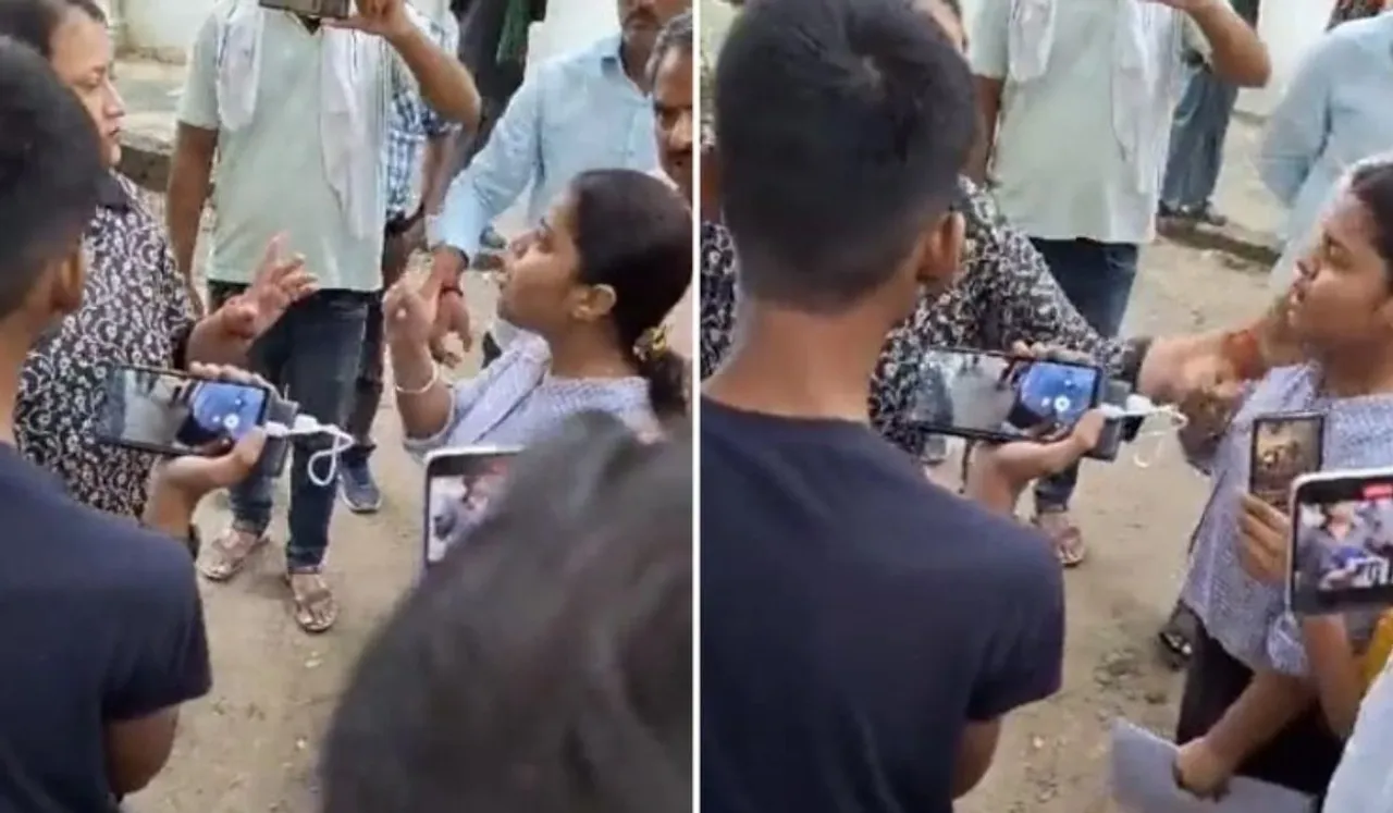 Deputy Tehsildar Slaps Girl In Varnasi
