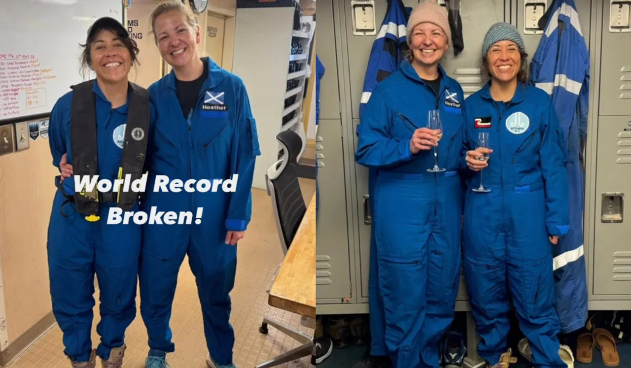 World Record For Deepest Dive: All-Female Crew Creates History
