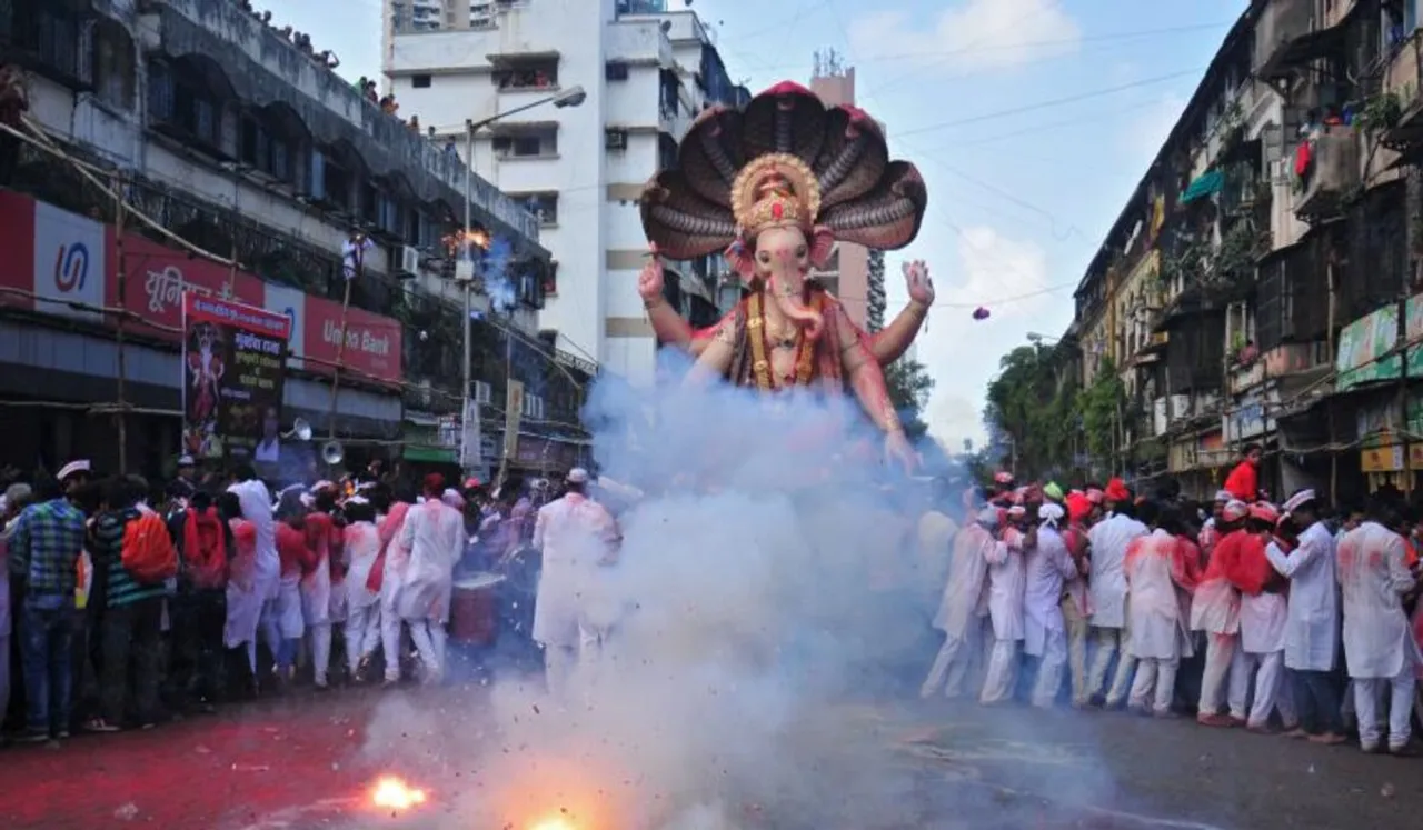 Ganesh Immersion Procession
