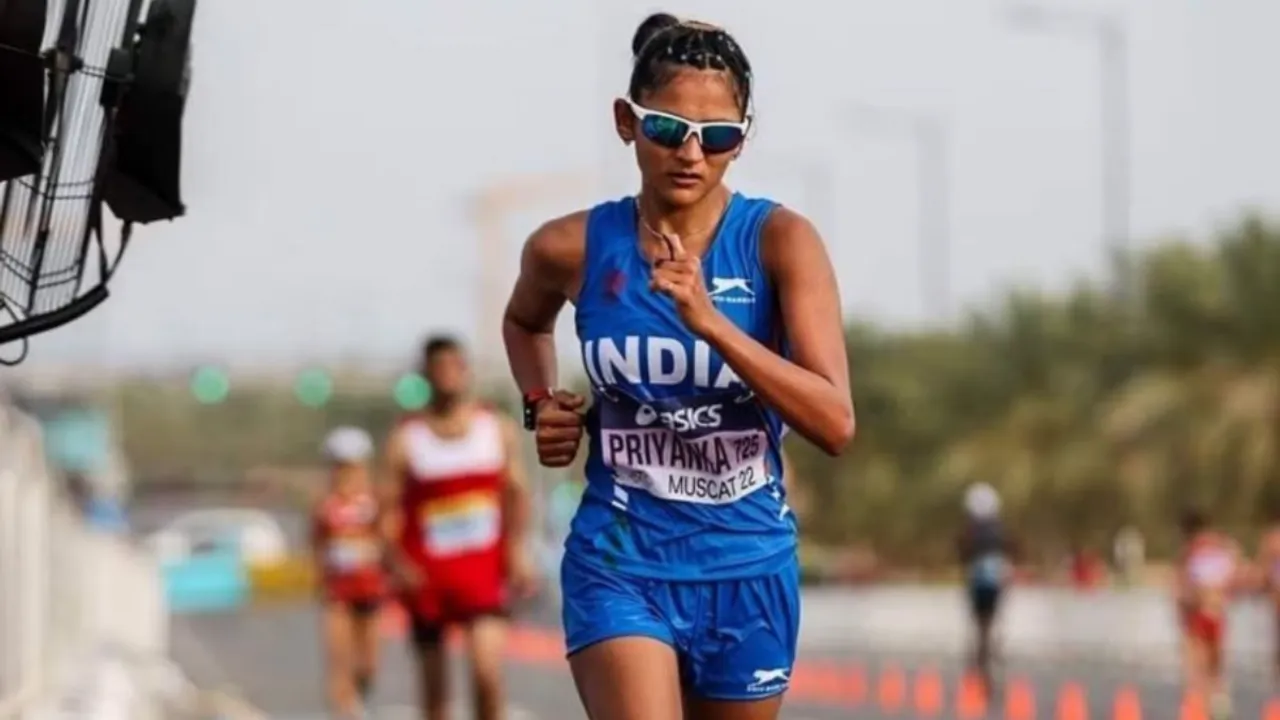 priyanka goswami racewalk