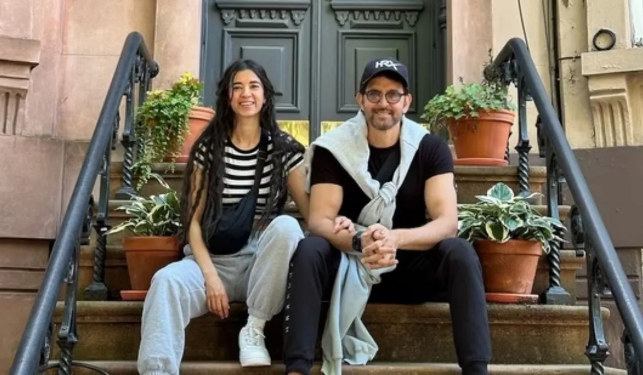 Hrithik Roshan extended his warm birthday wishes to Saba Azad