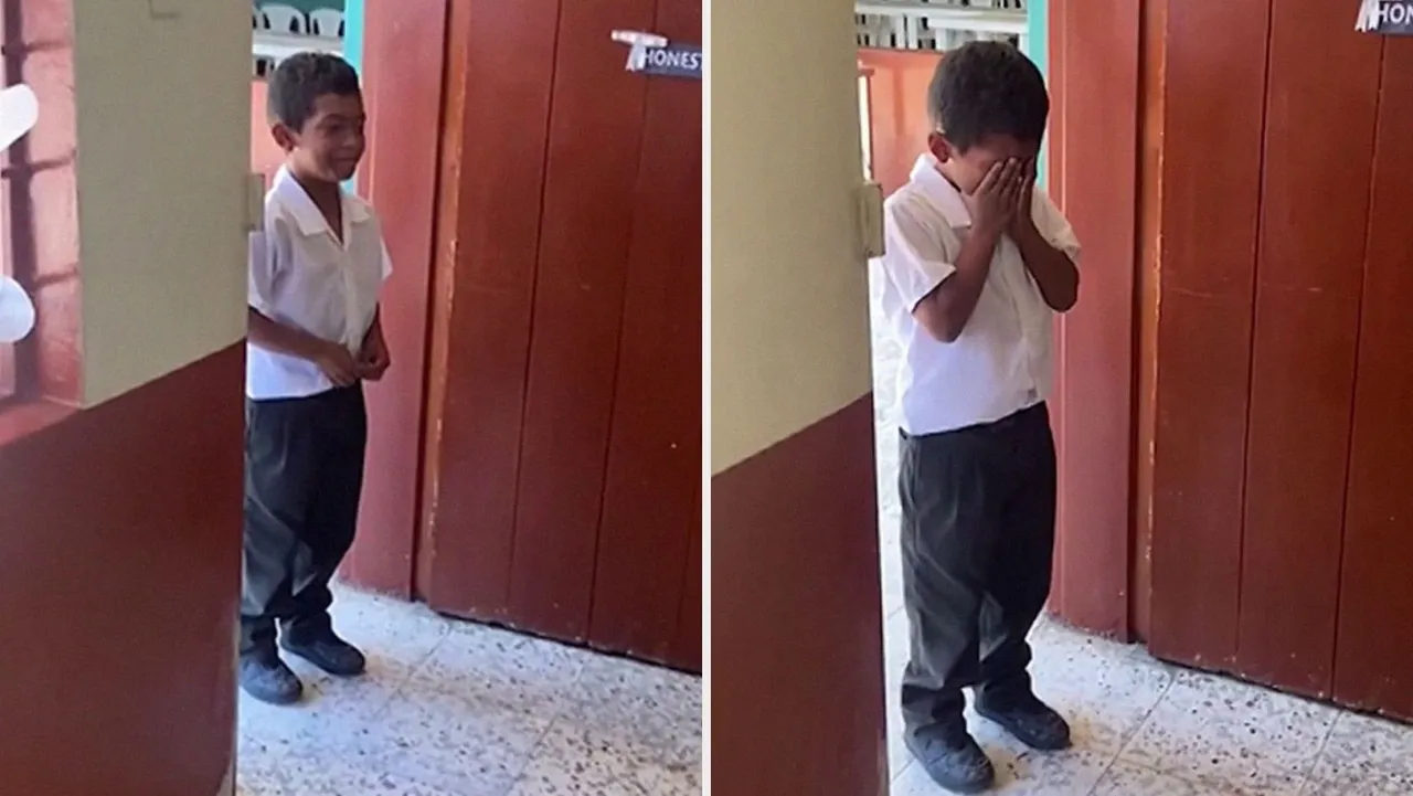 Watch: 8-Year-Old Tears Up As He Celebrates Birthday For First Time