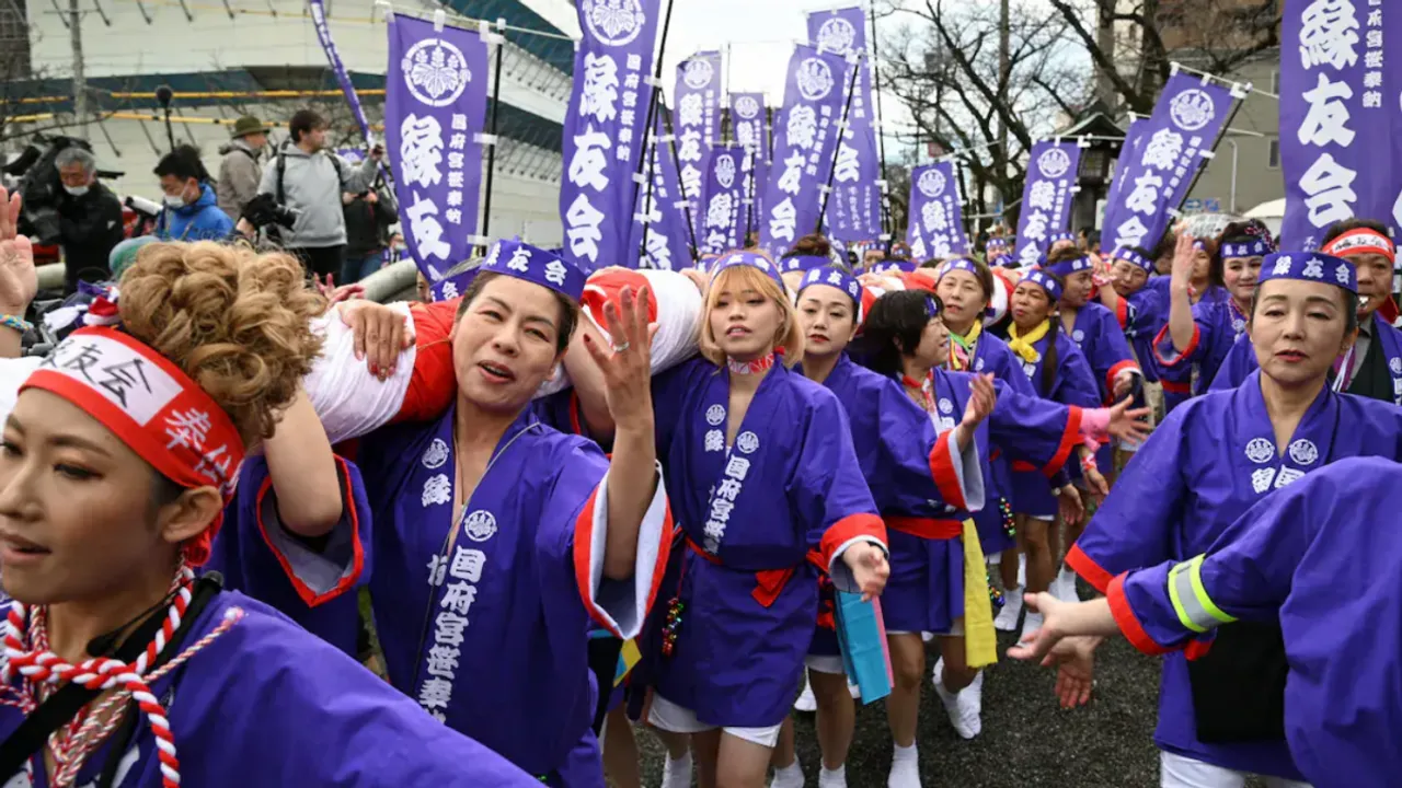 In A First, Women Partake In Japan's 1,250-Year-Old 'Naked Man' Fest