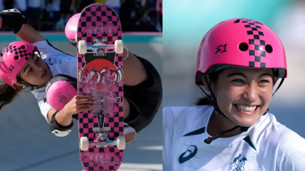 14 Year old wins gold medal at Paris olympics by The Guardian and SurferToday