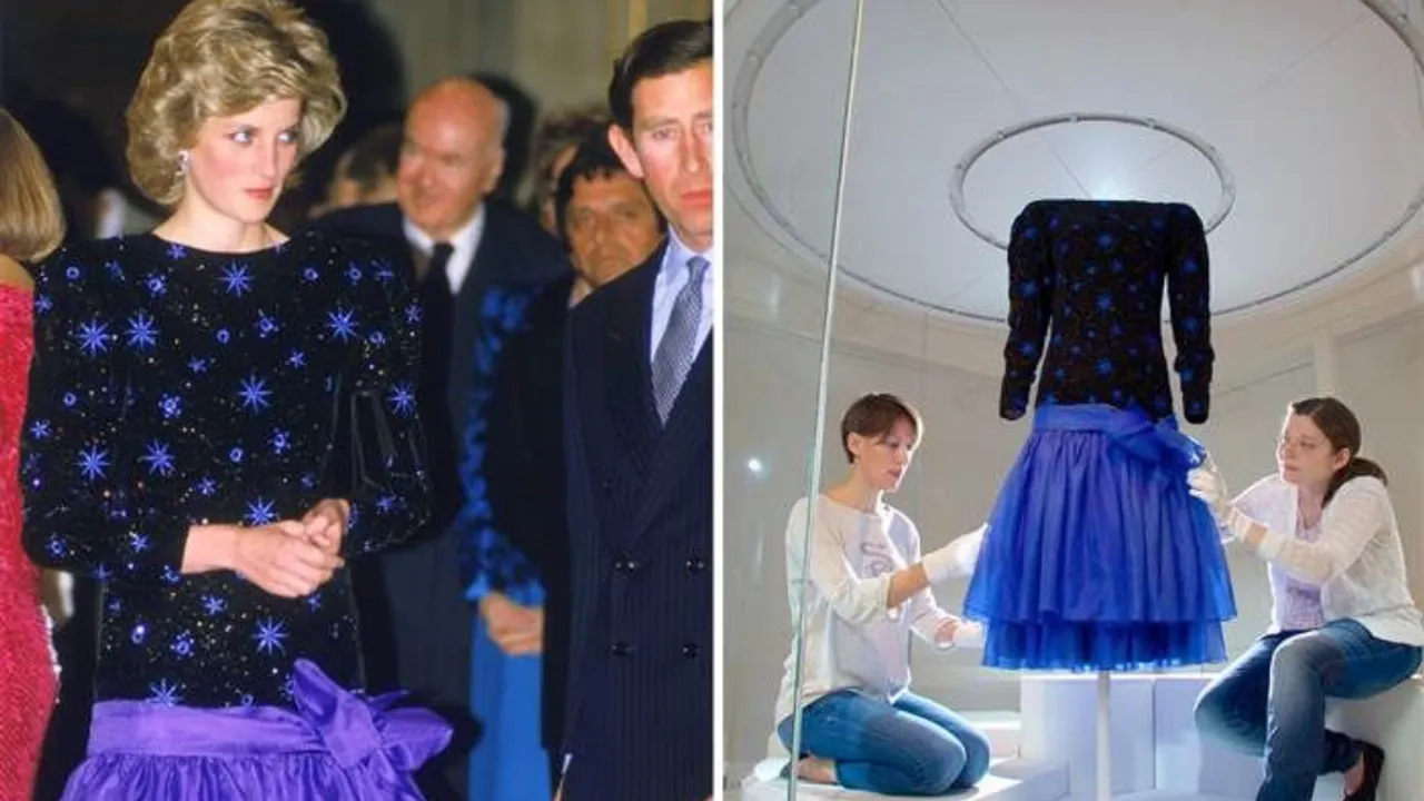 How A Princess Diana Dress Set New Record For Fashion This Week