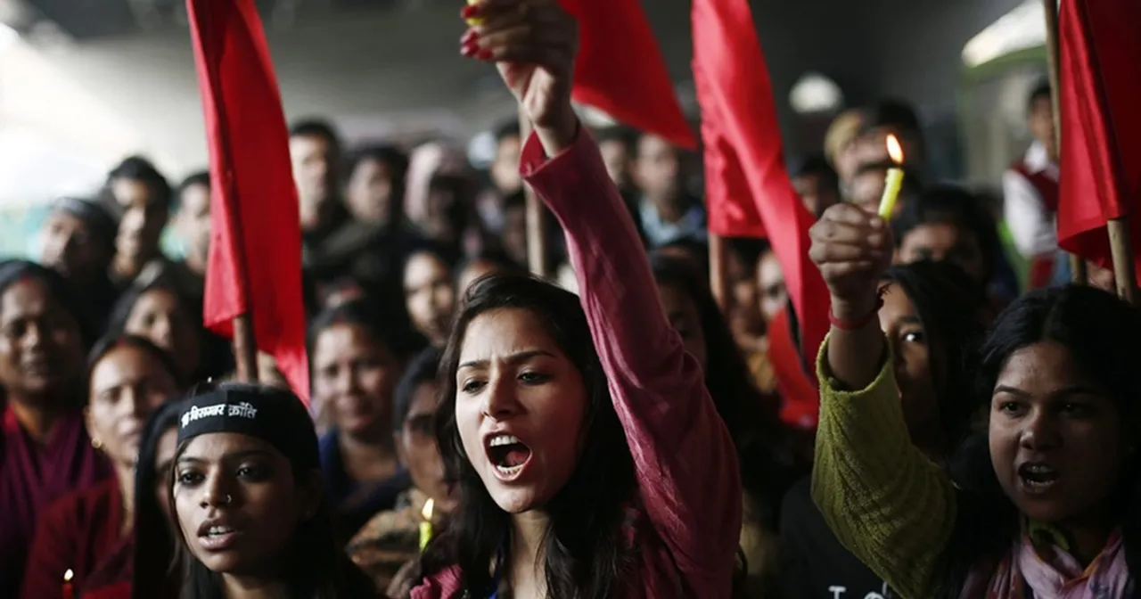 india women's protest