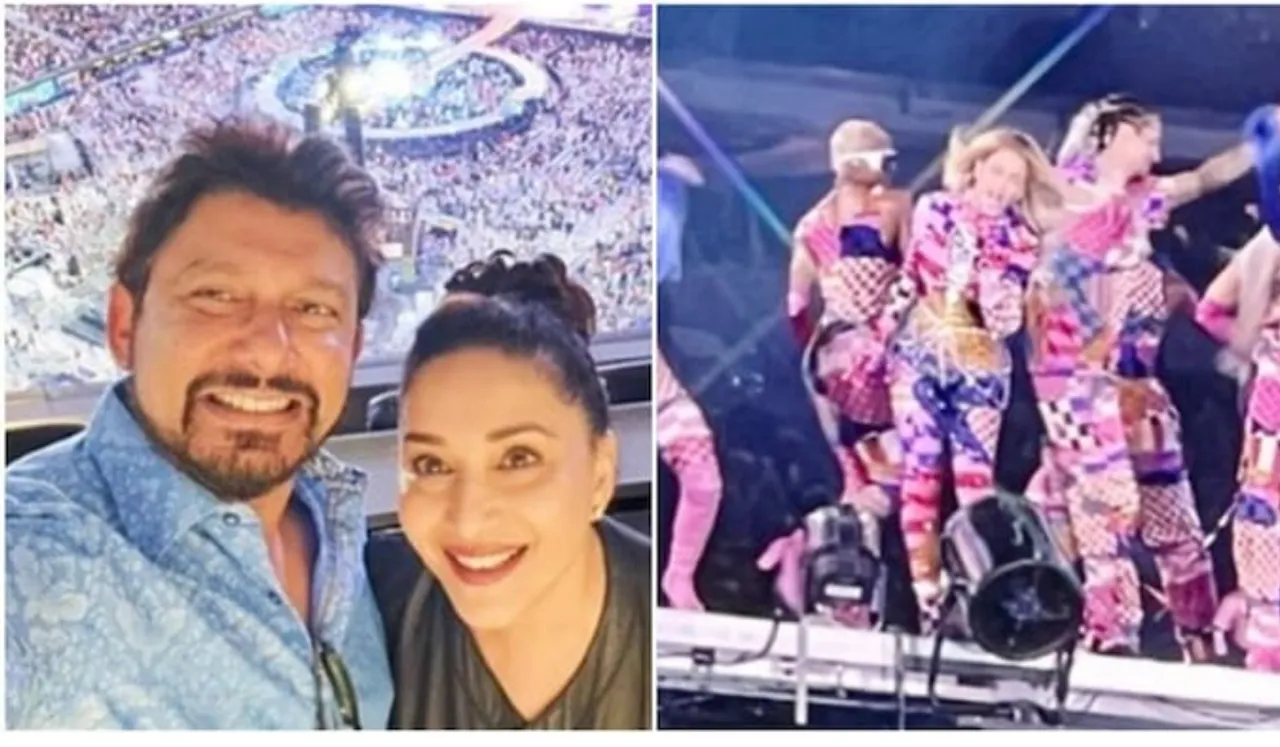 Madhuri Dixit recently graced singer Beyonce's concert