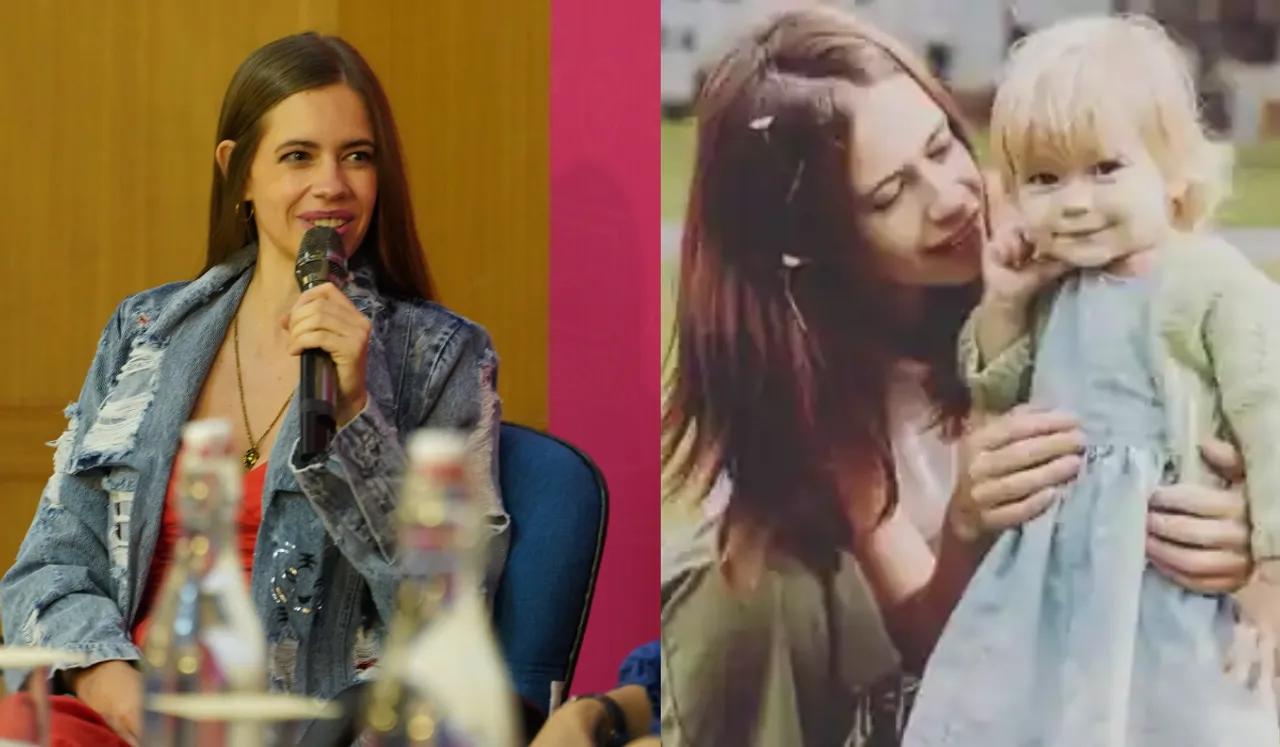 Kalki Koechlin and Daughter