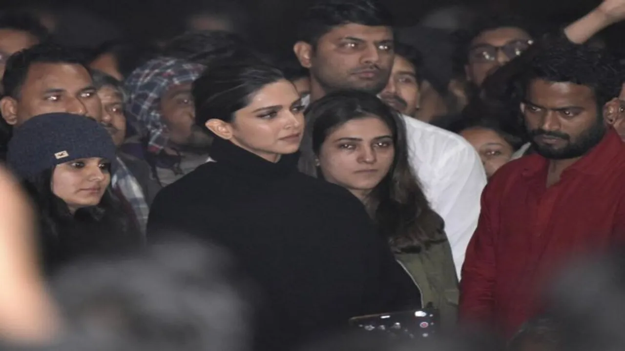 Deepika JNU visit 