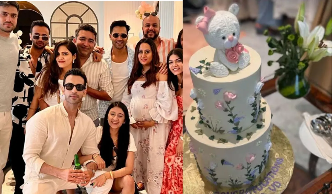 See Pictures: Inside Varun Dhawan, Natasha Dalal's Baby Shower Celebration