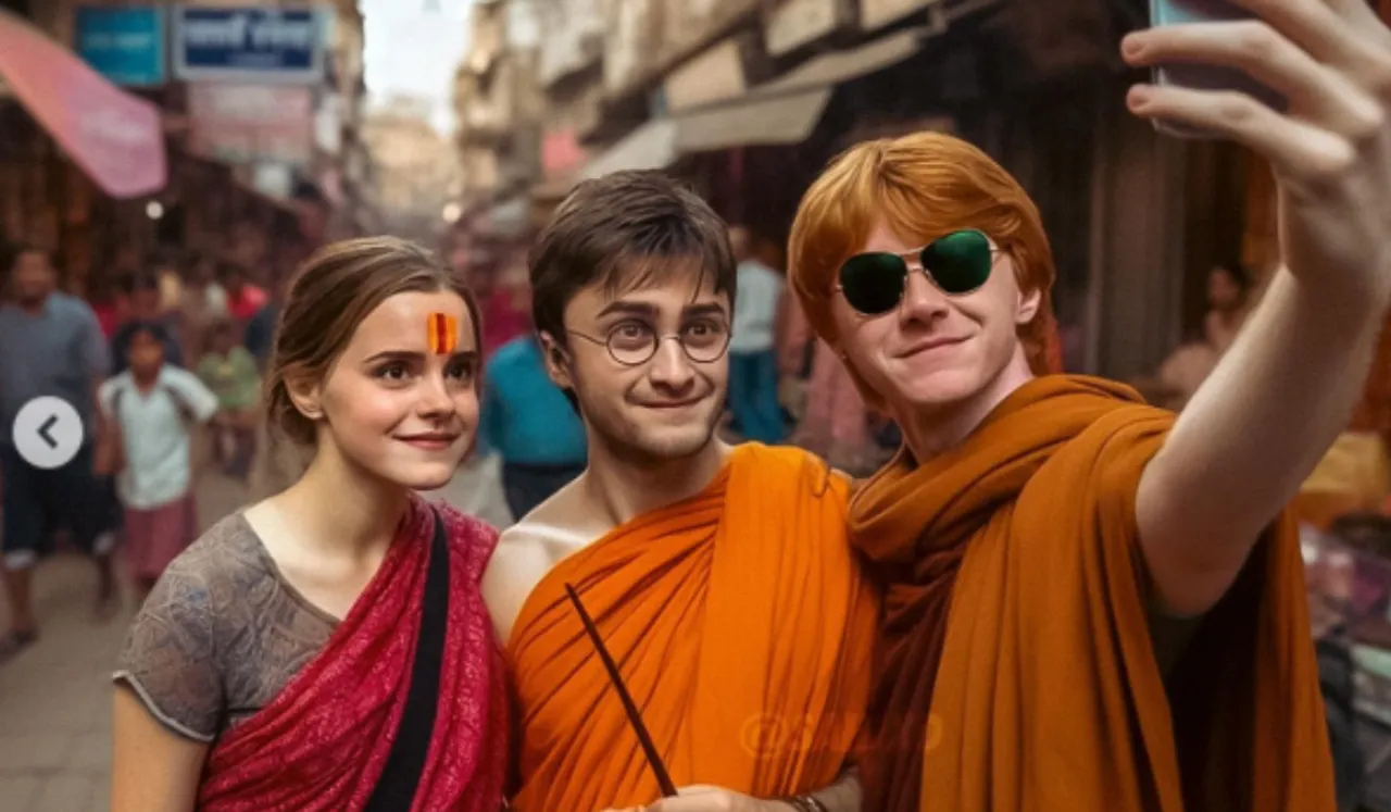 AI Photos Show Harry Potter, Avengers Visiting Ram Mandir In Ayodhya