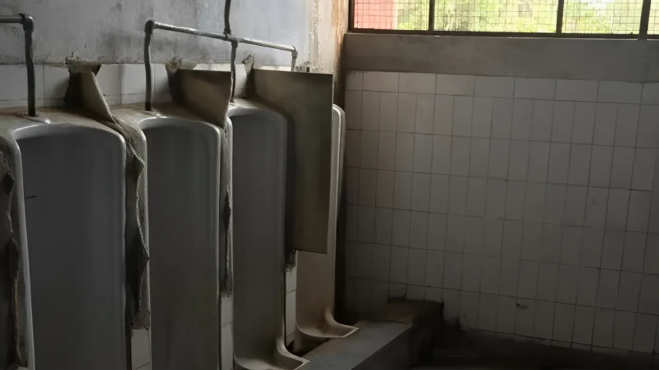 students made to clean toilets