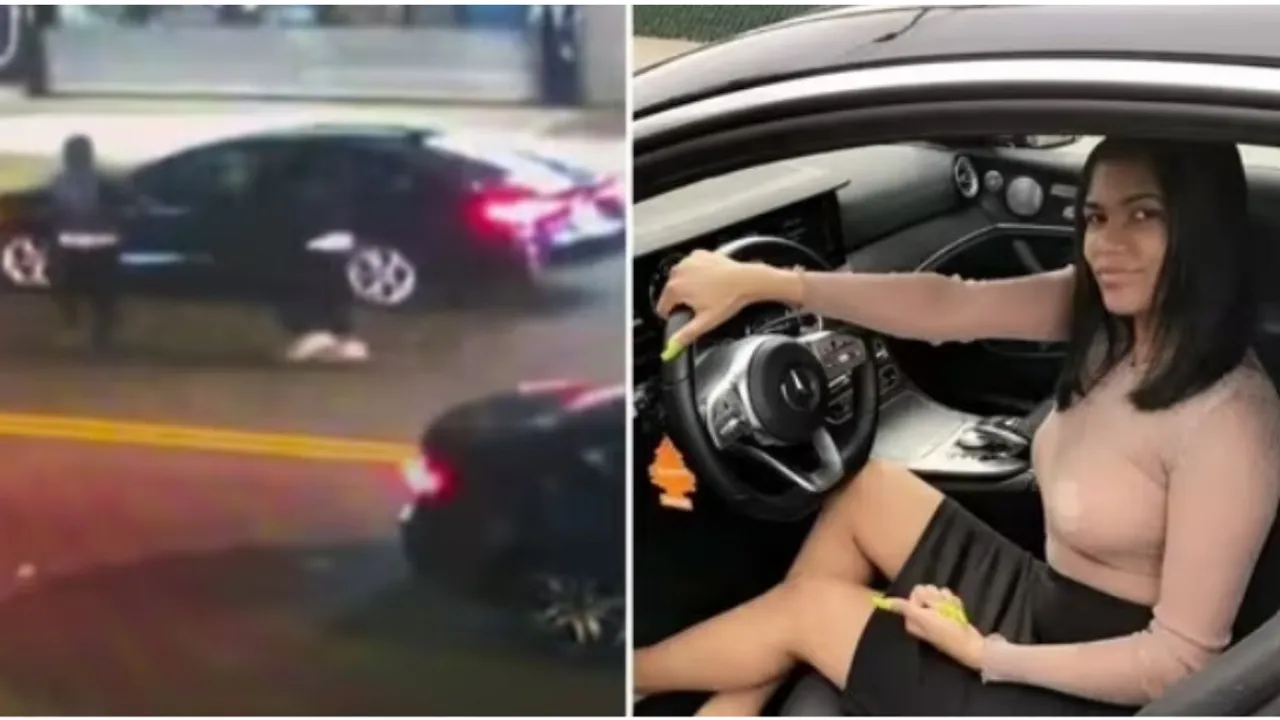 Caught On Cam: US Woman Sitting Inside Car Gunned Down By 3 Men