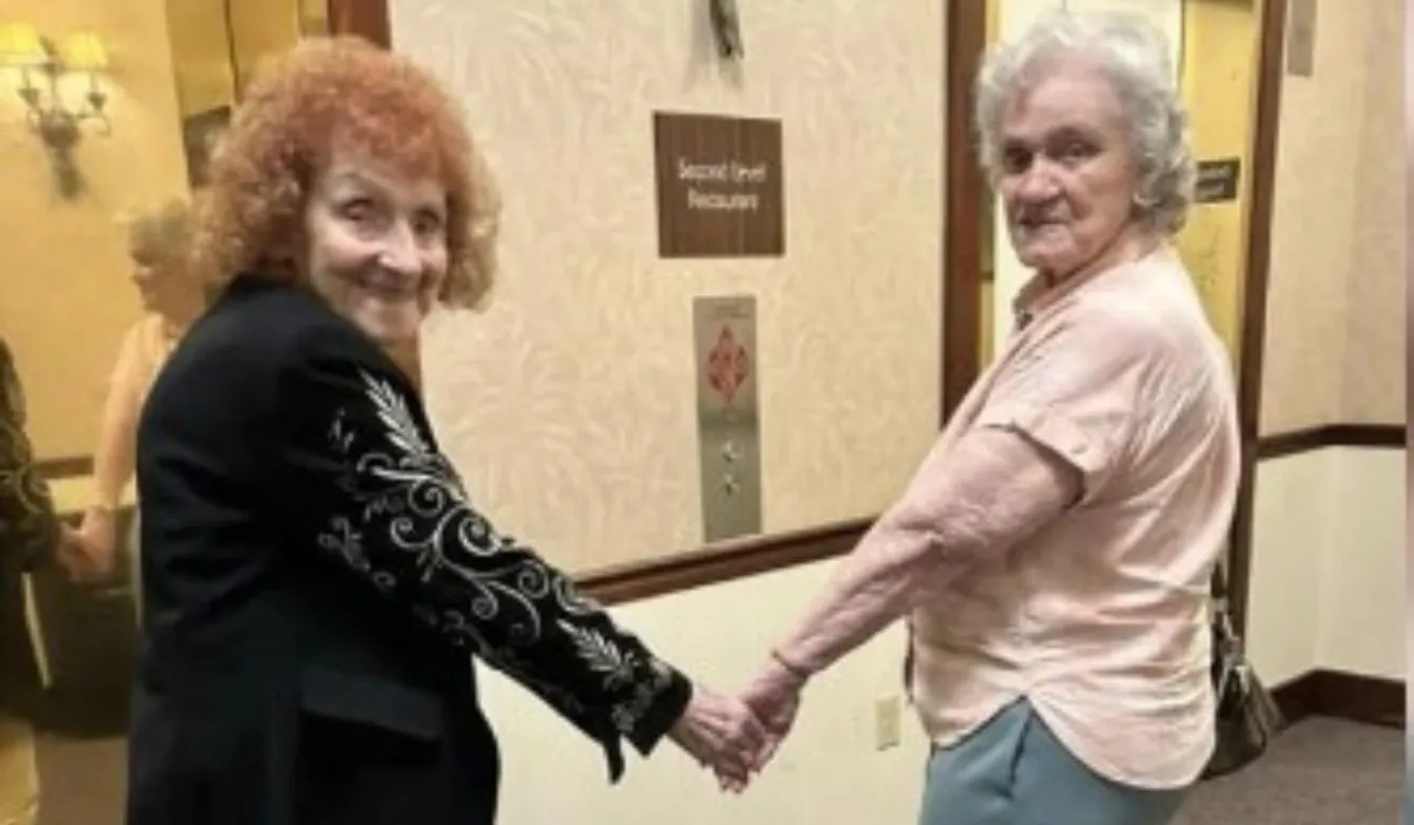 94-Year-Old Woman Travels To See Sister