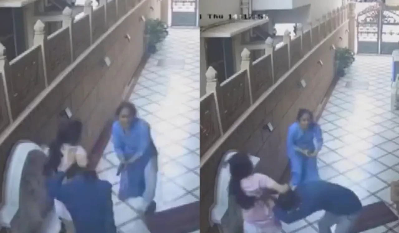 Video: Mother-Daughter Duo Fights Off Armed Robbers In Hyderabad