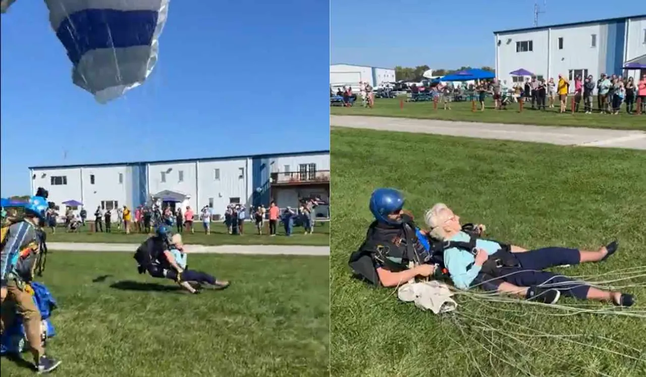 104-Year-Old Woman Dies Days After Breaking Skydiving Record