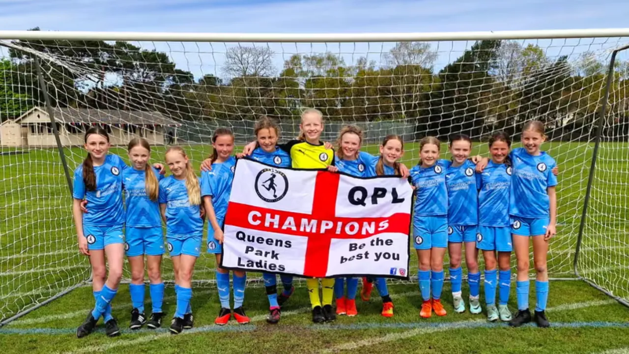 Meet Queens Park Ladies, 'Invincible' Under-11 UK Girls Football Team
