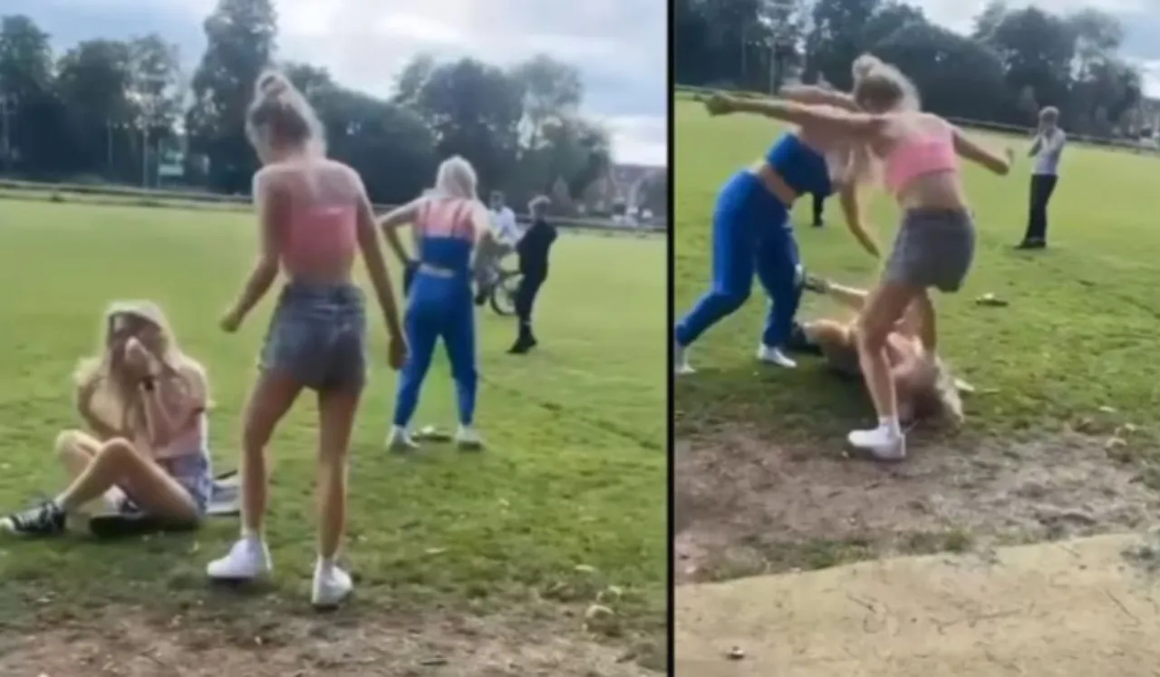 Women Assault Teen In Park