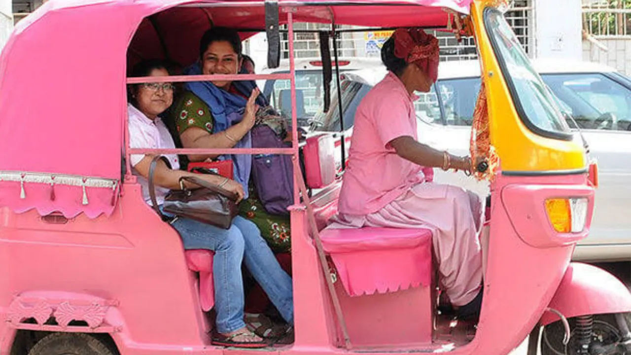 Pink Rickshaw 