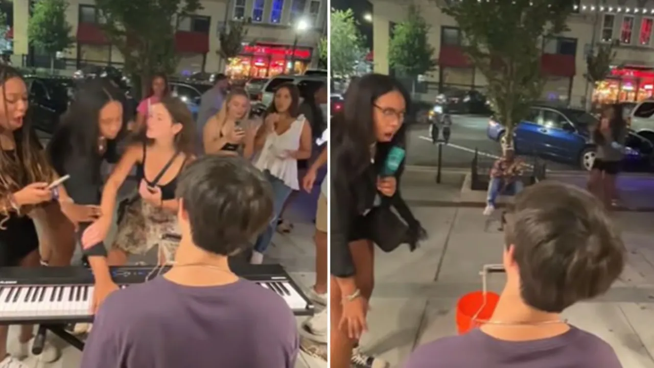 Woman Slammed For Striking Street Performer's Piano, Issues An Apology