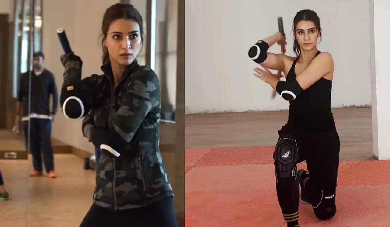 Did Someone Say Action? Watch Kriti Sanon Practise With Nunchucks