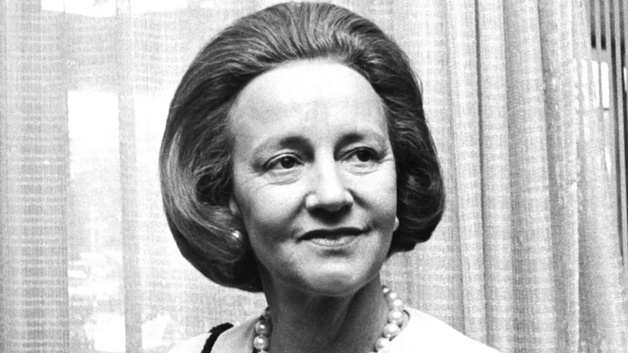 Katharine Graham, image sourced from The Logical Indian