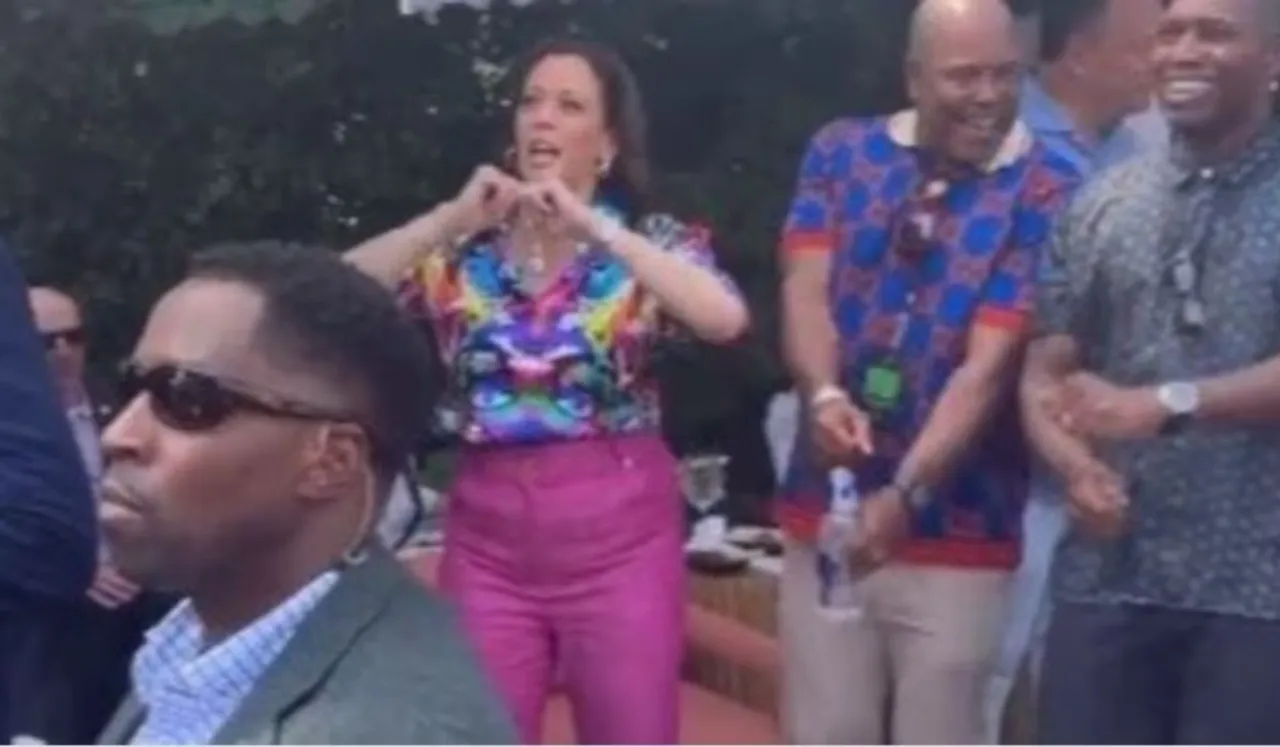 Kamala Harris Dancing To Hip Hop Draws Flak