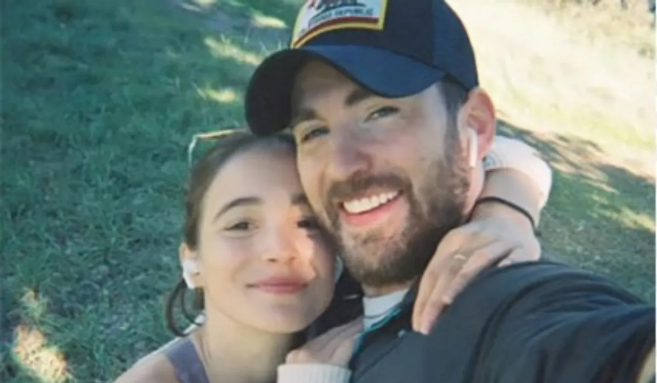 It's Official! Chris Evans-Alba Baptista Marry In At-Home Ceremony