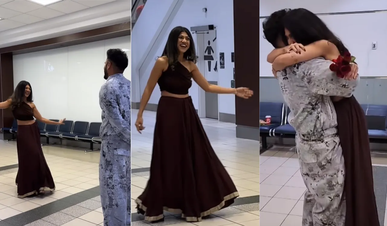 Watch: Woman Meets Partner After 5 Years With Airport Dance Surprise