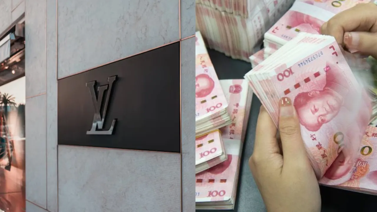 Chinese woman makes LV staff count money then leaves by WSJ and Moneycontrol