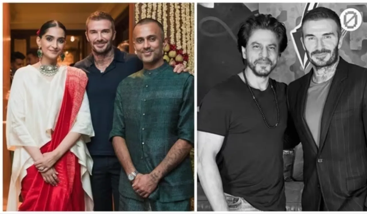 David Beckham Pens 'Thank You' Post For SRK, Sonam Kapoor For The Warm Welcome