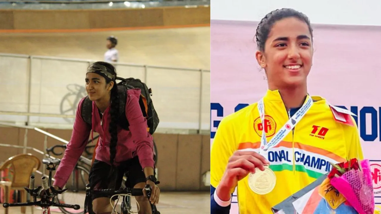 jasmeek kaur sekhon cyclist ludhiana international team