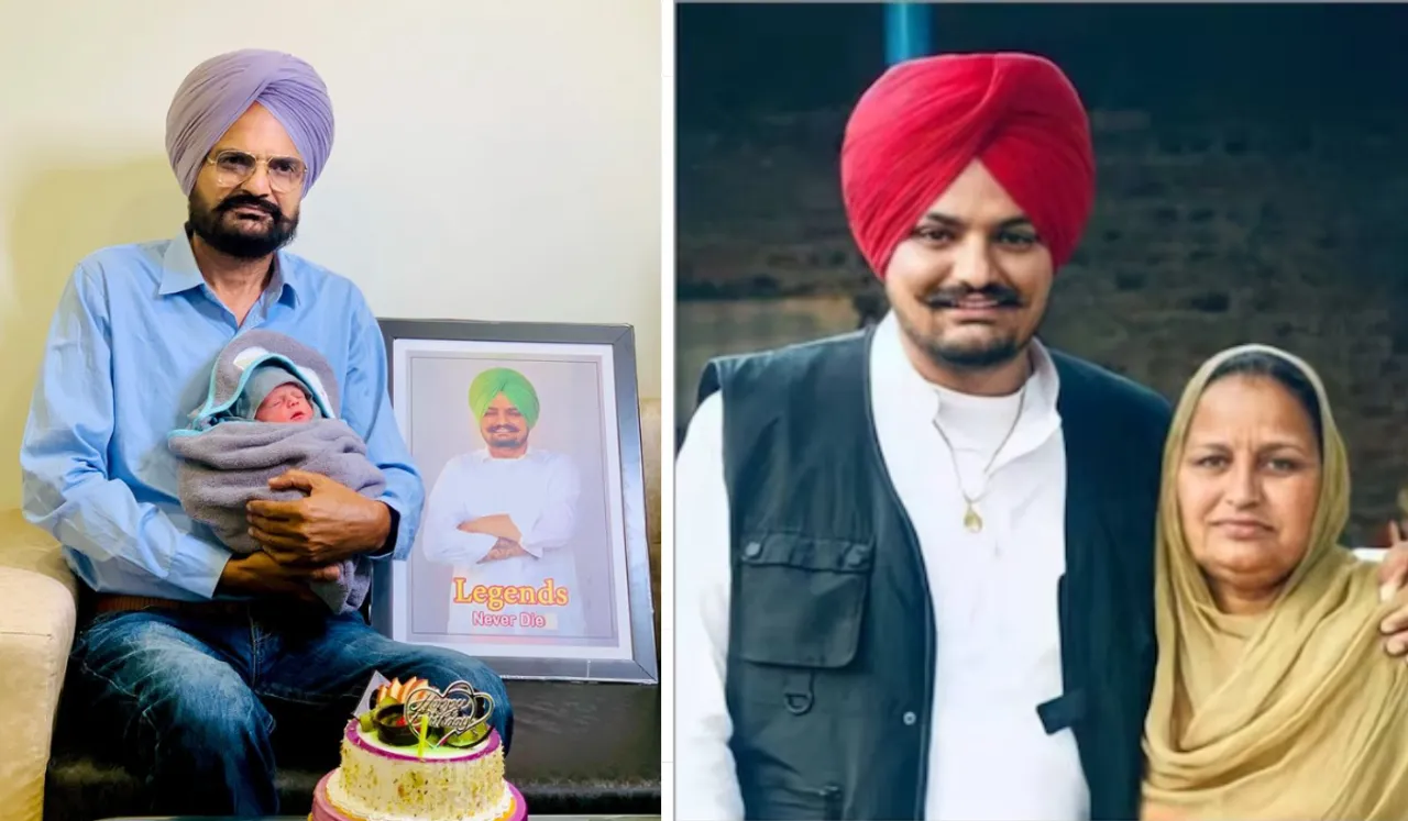 Sidhu Moosewala's Parents Welcome Baby Boy; Father Shares Pic