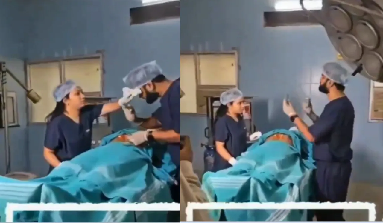 Watch: K'taka Doc Fired For Pre-Wedding Shoot In Operation Theatre