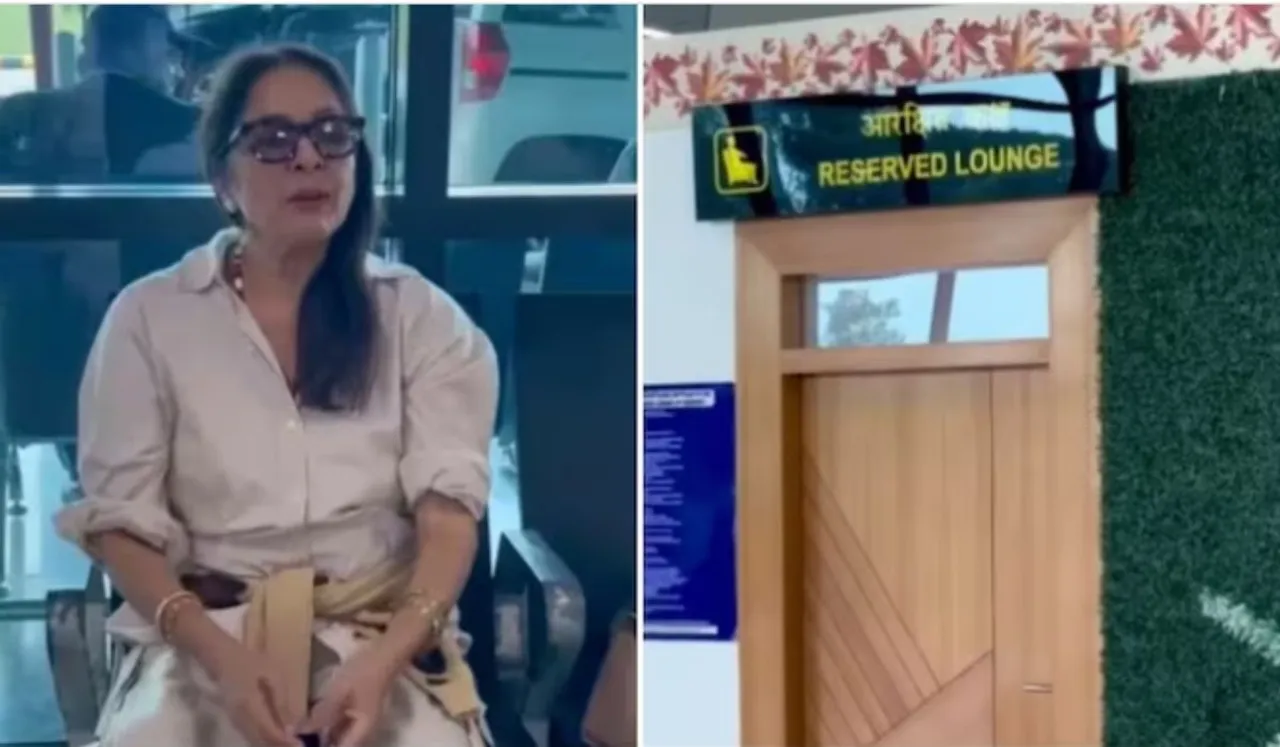 Neena Gupta's Sassy Video On Being Denied Entry To Airport VIP Lounge