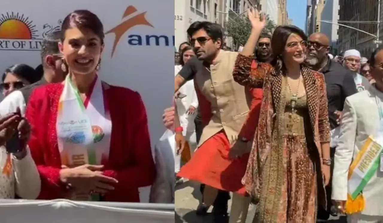 Credit: India Today, Samantha In India Day Parade in New York