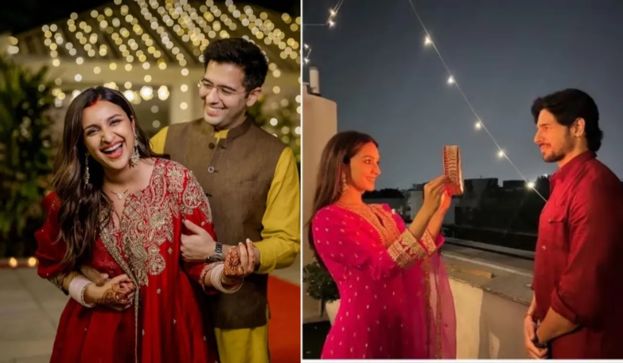 Karwa Chauth 2023: A Peek Inside Bollywood Couples' Celebrations