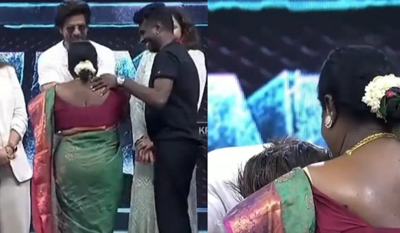 SRK Bows Down To Atlee Mother