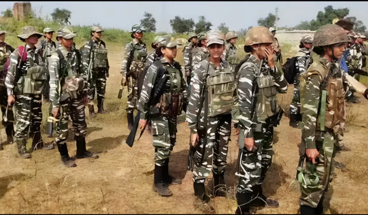 Women Commandos deployed at 35 Polling Booths in Naxal-Hit Bastar Chhattisgarh