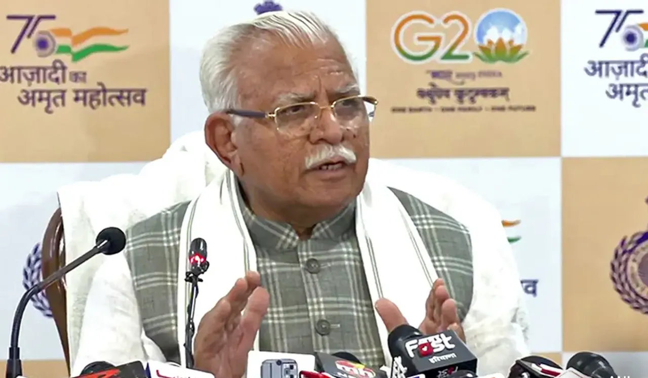 Haryana Chief Minister Manohar Lal Khattar