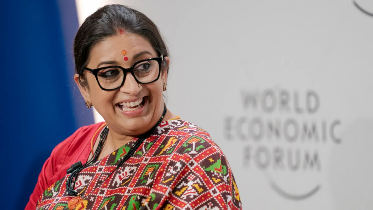 smriti irani world economic forum women health conversation gender health gap