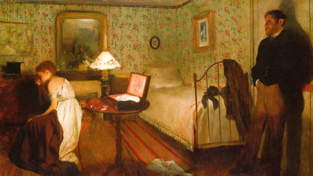 Edgar Degas, Interior, 1868 or 1869. Wikimedia Commons, CC BY-NC-SA