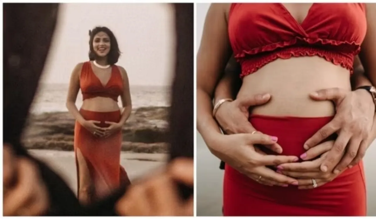 Amala Paul Announces Pregnancy; See Pics From Beach Photoshoot