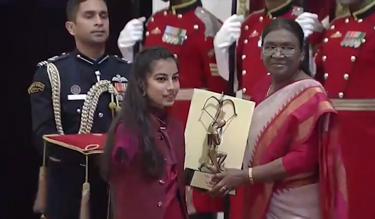 Watch: Para-Archer Sheetal Devi's Inspirational Arjuna Award Win