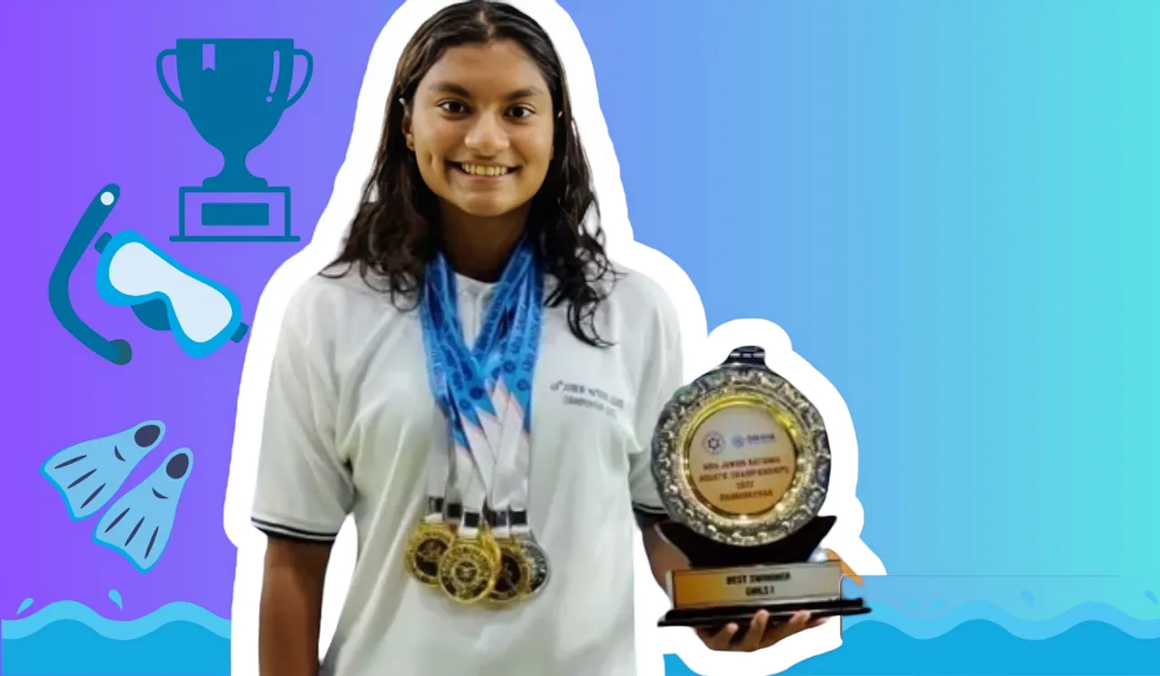 Meet Apeksha Fernandes, Indian Swimmer Making Record Breaking Splashes