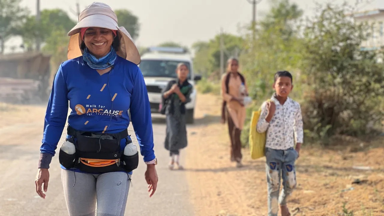 Walk For A Cause: Architect Gita Balakrishnan's Pan-India Journey On Foot
