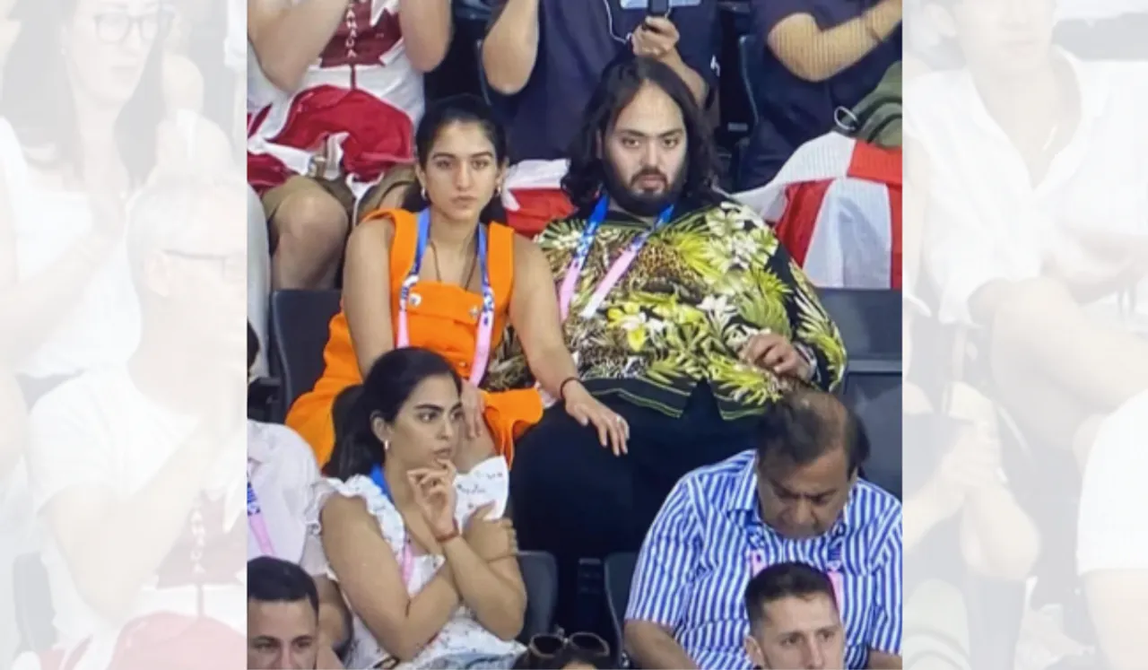 Ambani Family Spotted at Paris Olympics 2024, Celebrating India's Medal Wins