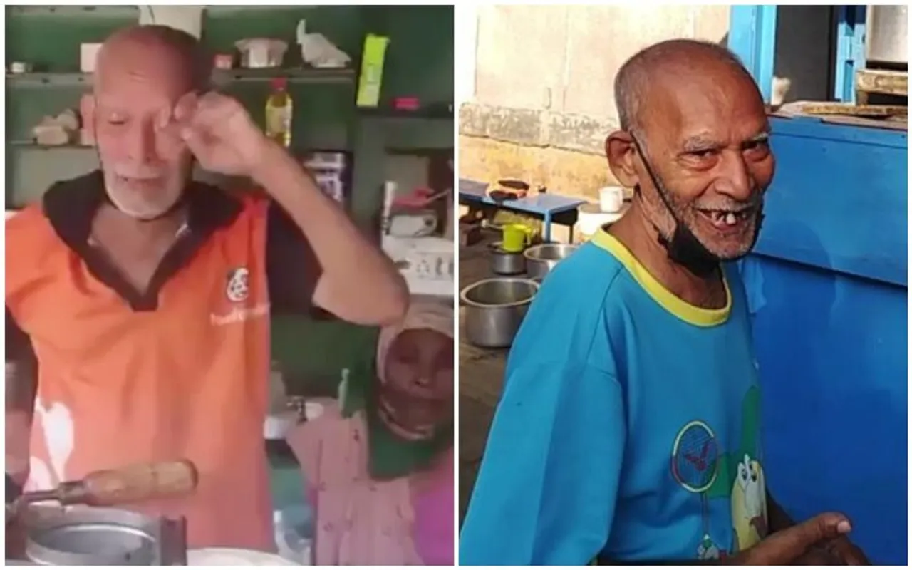 Netizens Extend Help After Video Of Old Couple At Baba Ka Dhaba Crying Over Slow Business Goes Viral